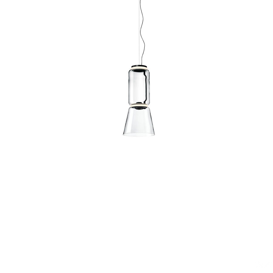Итальянский светильник от Flos - Noctambule Suspension 1 Low Cylinder Cone