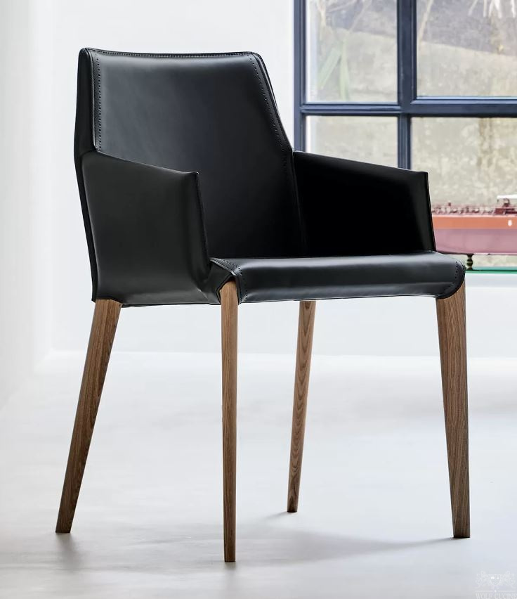 Итальянский стул SALLY WOODEN FRAME WITH ARMS 34.51 от Bontempi