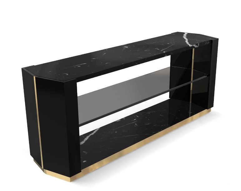 Итальянский журнальный столик BEYOND LONG SIDE TABLE от  LUXXU