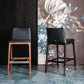 Итальянский барный стул Cattelan Italia Arcadia Couture