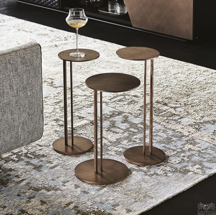 Итальянский журнальный столик STING Brushed от Cattelan Italia
