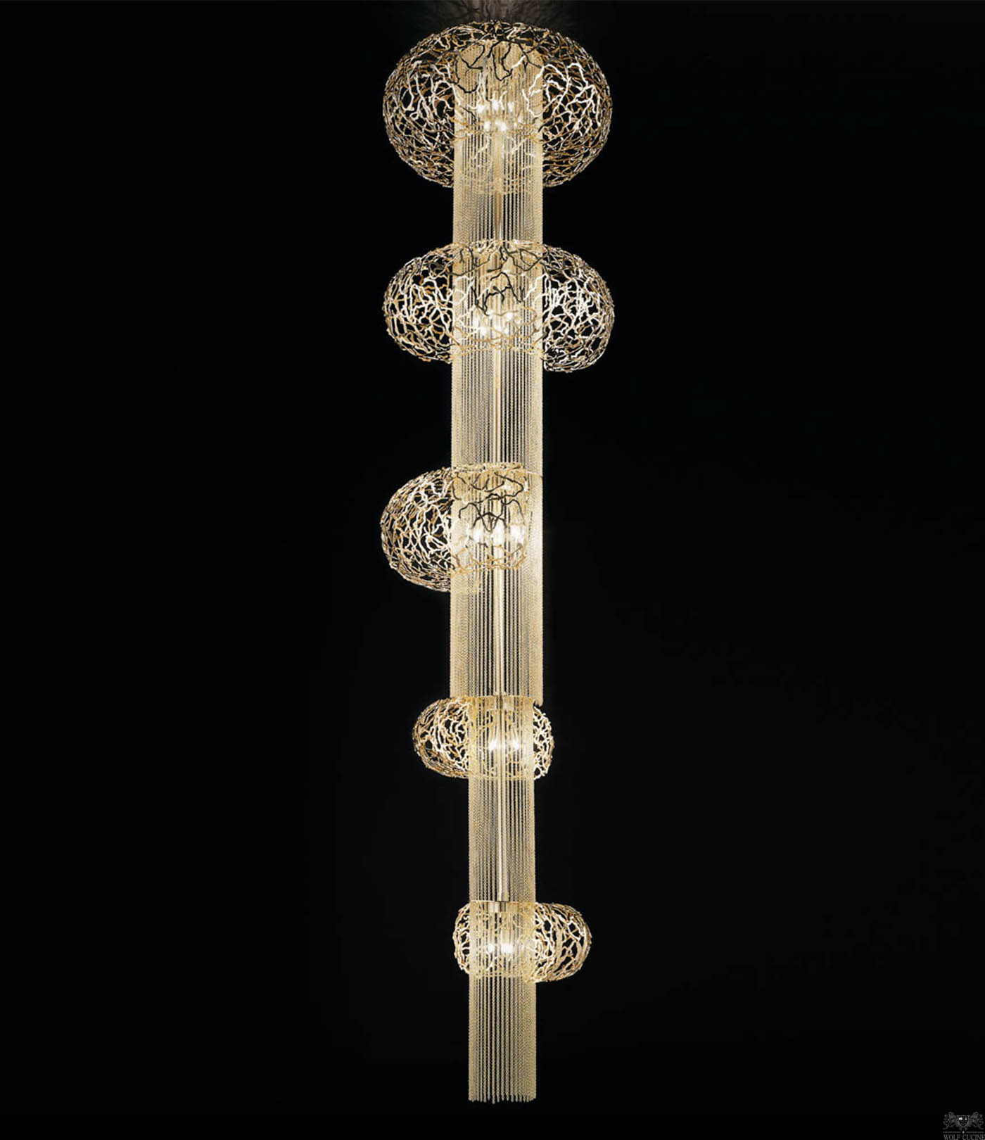 Итальянский светильник Weave 513/26 suspension от IDL