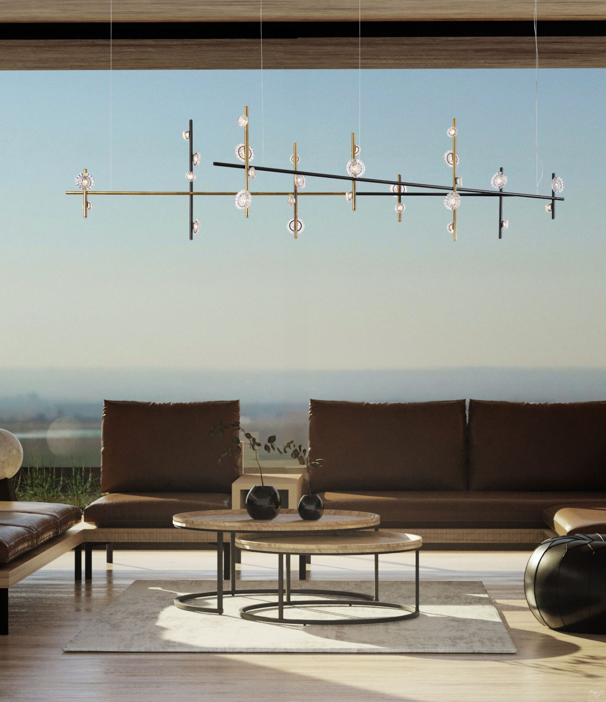Итальянский светильник Flower Miu 655/9SL suspension от IDL