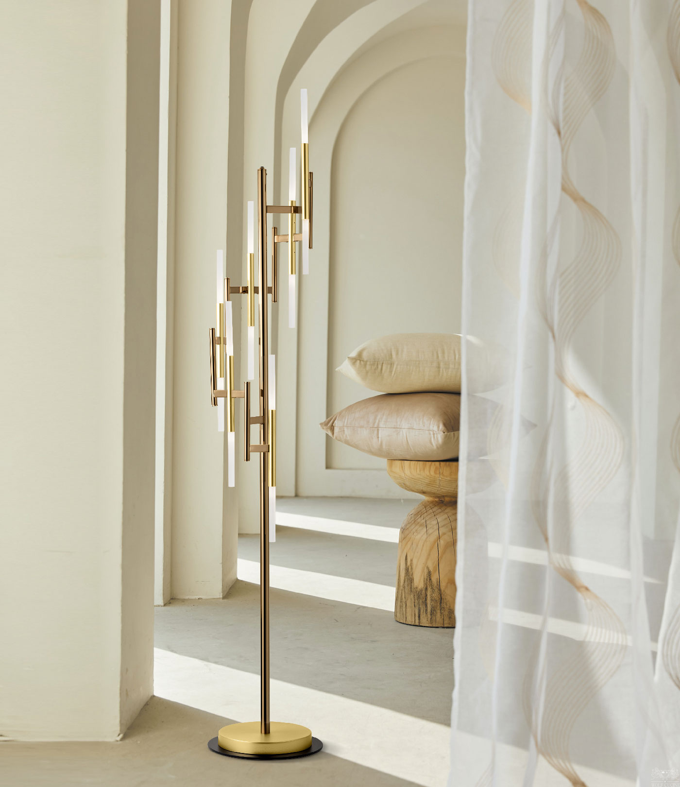 Итальянская люстра Eklè 668/12P  floor lamp от IDL