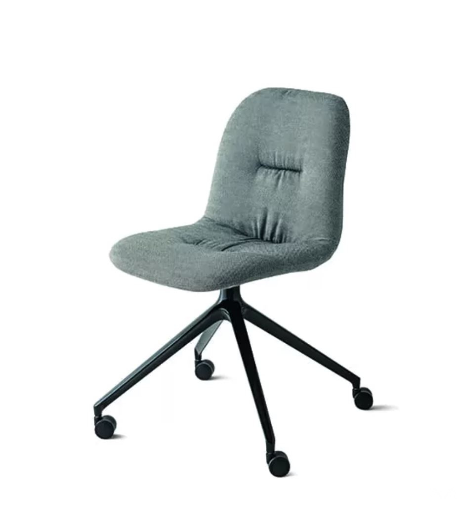 Итальянский стул CHANTAL SWIVEL DIE-CAST ALUMINIUM W/CASTORS 34.75 от Bontempi