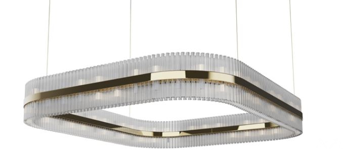Итальянский светильник ROLLAND SQUARE SUSPENSION от Castro Lighting