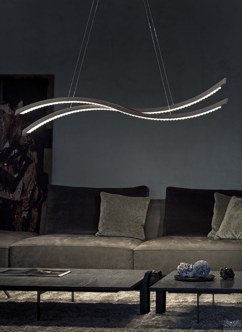 Итальянский светильник Libe Linear Suspension от Masiero