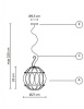 Итальянский светильник KARMAN - GINGER pendant SE116 5A/5F EXT Итальянский светильник KARMAN - GINGER pendant SE116 5A/5F EXT