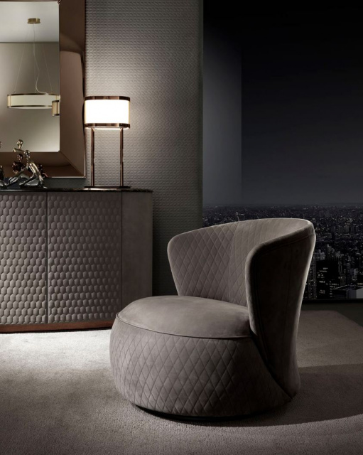 Итальянское Кресло DV HOME - SOHO POLTRONA GIREVOLE