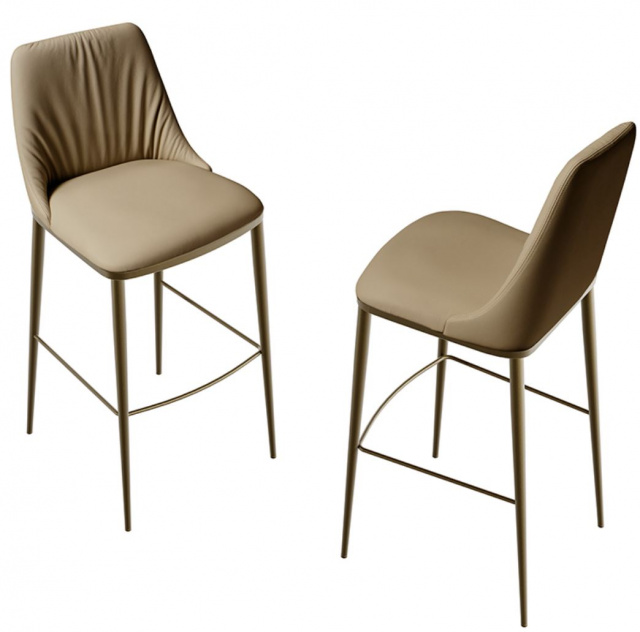 Итальянский стул Eforma - MAX STOOL DELUXE_metal base
