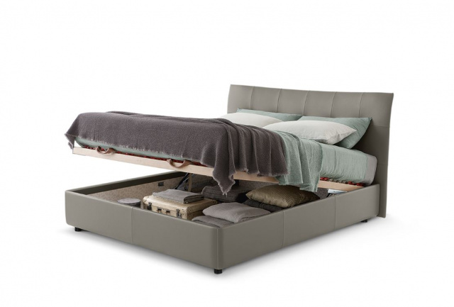Итальянская кровать Aurora Due Bed with storage от Poltrona Frau
