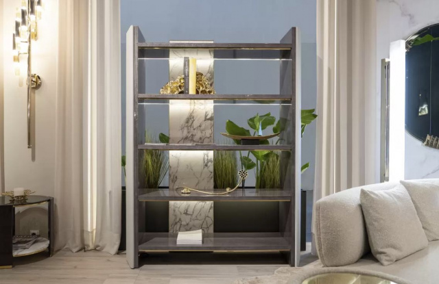 Итальянский шкаф ALGERONE BOOKCASE от  LUXXU