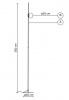 Итальянский светильник KARMAN - ATMOSPHERE floor lamp HP302AB/AN INT INDOOR Итальянский светильник KARMAN - ATMOSPHERE floor lamp HP302AB/AN INT INDOOR