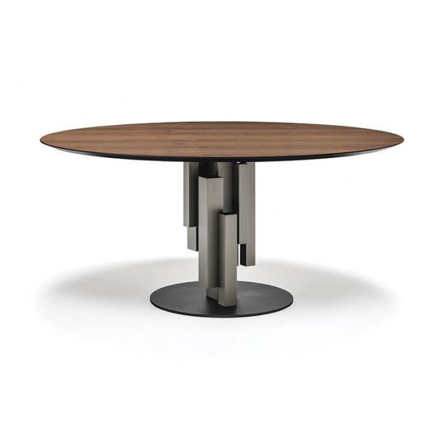 Итальянский стол Cattelan Italia Skyline Wood Round