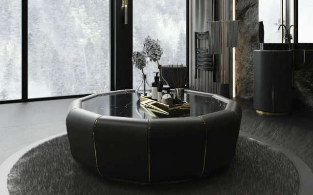 Итальянский журнальный столик DARIAN CENTER TABLE от  LUXXU