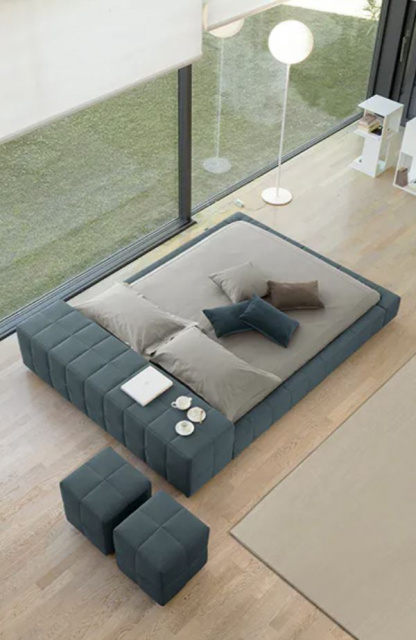 Итальянская кровать SQUARING от Bonaldo