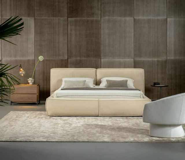 Итальянская кровать FLUFF от Bonaldo