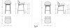 Итальянский стул Saba Ola low stool Итальянский стул Saba Ola low stool