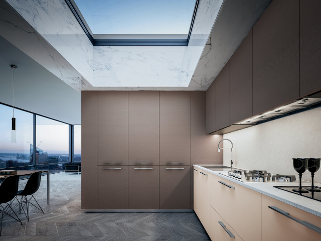 Итальянская кухня Ged cucine Space handle