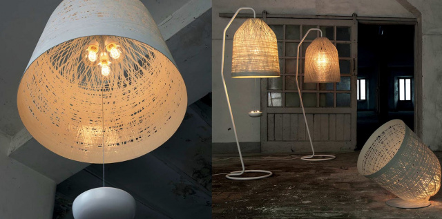 Итальянский светильник KARMAN - BLACK OUT floor lamp HP101 2B INT