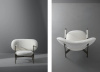 Итальянское кресло Cross lounge chair от Bonaldo