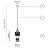 Итальянский светильник KARMAN - MEK pendant SE107 2R INT INDOOR Итальянский светильник KARMAN - MEK pendant SE107 2R INT INDOOR