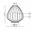 Итальянский светильник KARMAN - CELL floor lamp M612-EXT Итальянский светильник KARMAN - CELL floor lamp M612-EXT