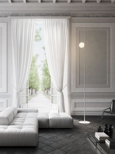 Итальянский светильник KARMAN - ATMOSPHERE floor lamp HP302AB/AN INT INDOOR