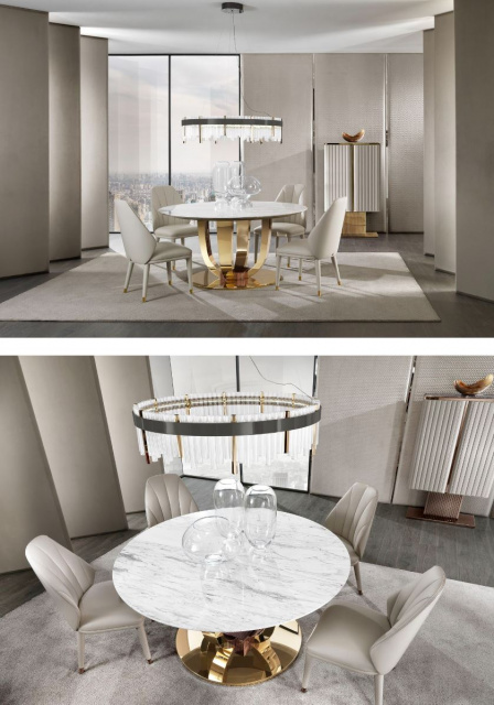 Итальянская стол DV HOME - HERMES ROUND