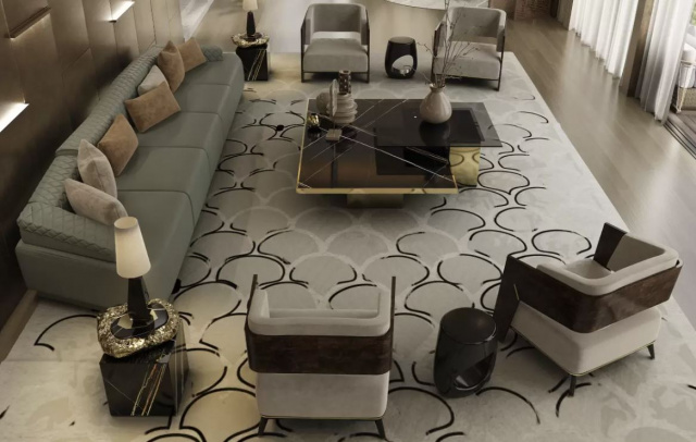 Итальянский журнальный столик THOR CENTER TABLE от  LUXXU