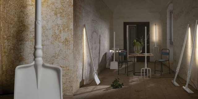 Итальянский светильник KARMAN - TOBIA floor lamp HP145 2P INT INDOOR