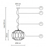 Итальянский светильник KARMAN - GINGER pendant SE116 1A INT Итальянский светильник KARMAN - GINGER pendant SE116 1A INT