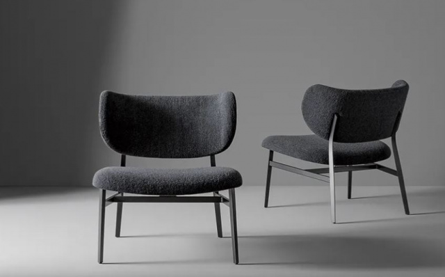 Итальянское кресло Noor lounge от Bonaldo