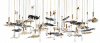 Итальянская люстра RAINFOREST SUSPENSION от Castro Lighting Итальянская люстра RAINFOREST SUSPENSION от Castro Lighting