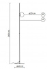 Итальянский светильник KARMAN - ATMOSPHERE floor lamp HP302BB/BN INT INDOOR Итальянский светильник KARMAN - ATMOSPHERE floor lamp HP302BB/BN INT INDOOR