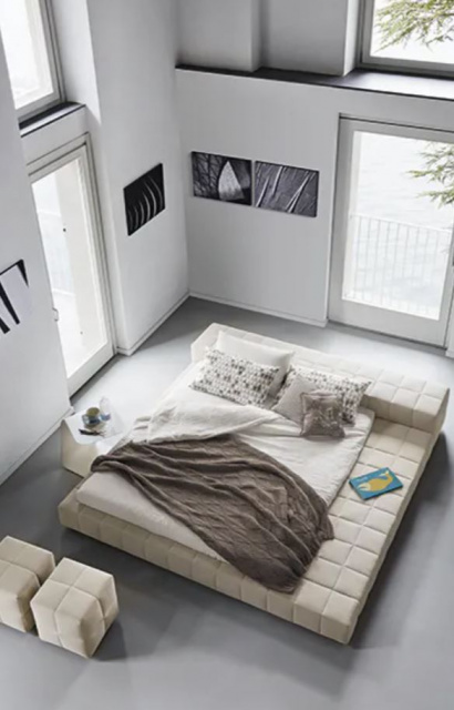 Итальянская кровать SQUARING от Bonaldo