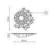 Итальянский светильник KARMAN - NOTREDAME wall lamp PL130 4B/6B INT INDOOR