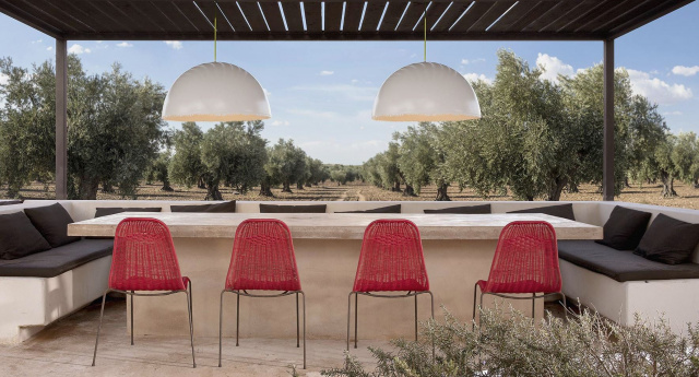 Итальянский светильник KARMAN - PLANCTON pendant SE648/1PB-EXT OUTDOOR
