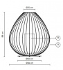 Итальянский светильник KARMAN - CELL floor lamp M613B Итальянский светильник KARMAN - CELL floor lamp M613B