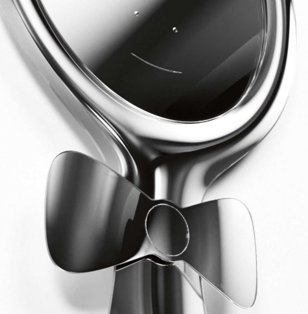 Итальянское зеркало Fiam - Lollipop mirror with accessories