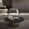 Итальянский журнальный стол Eforma - CILINDRO LOW_glass top Итальянский журнальный стол Eforma - CILINDRO LOW_glass top