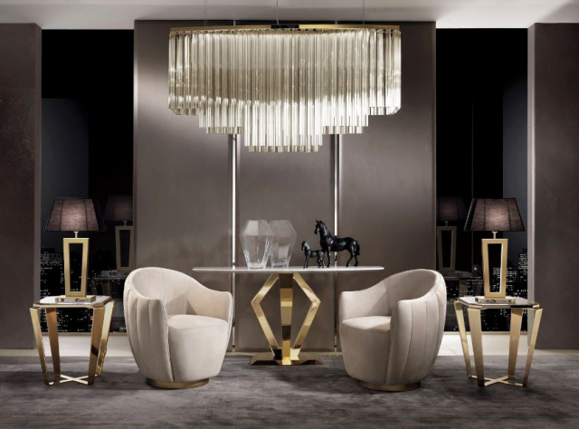 Итальянская стол DV HOME -  RITZ LAMP TABLE