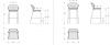 Итальянский стул Saba  New York Stool