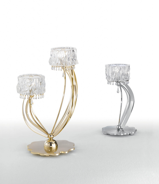Итальянский светильник Crystal Blade 512  /2L/1L  table lamp от IDL