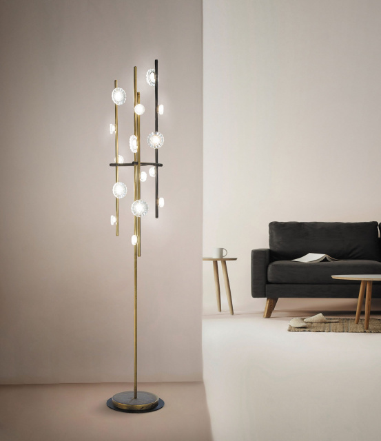 Итальянский светильник Flower Miu 655/3P floor lamp от IDL