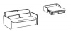 Итальянский диван Lulu' 2.0 sofa bed от Ditre Italia