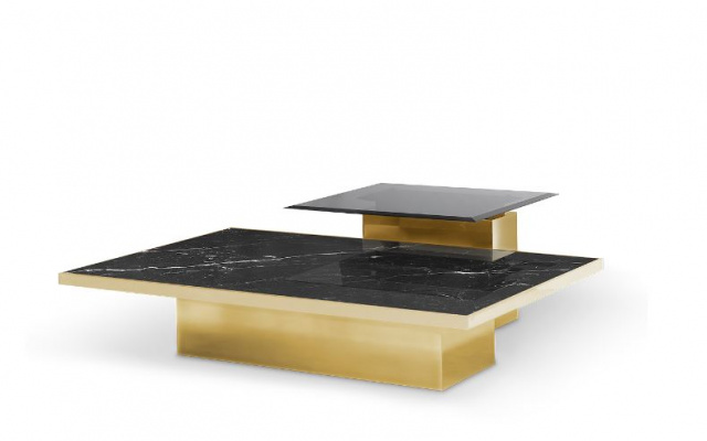 Итальянский журнальный столик THOR CENTER TABLE от  LUXXU