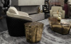 Итальянский журнальный столик CRACKLE SIDE TABLE  от  LUXXU