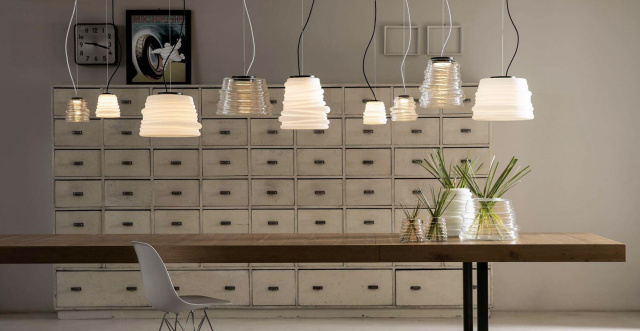 Итальянский светильник KARMAN - BIBENDUM pendant SE198 BT INT /BV INT