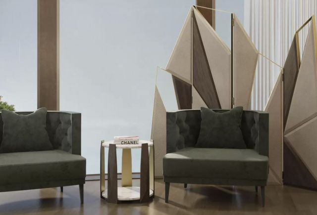 Итальянский журнальный столик IMPERIUM SIDE TABLE  от  LUXXU